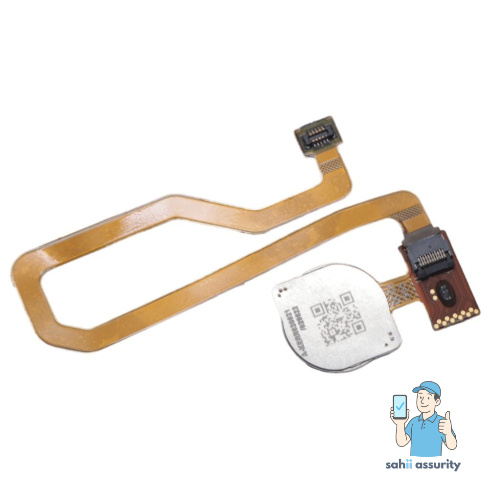 Fingerprint Sensor with Flex Cable for Xiaomi Redmi Note 7S Black thumbnail
